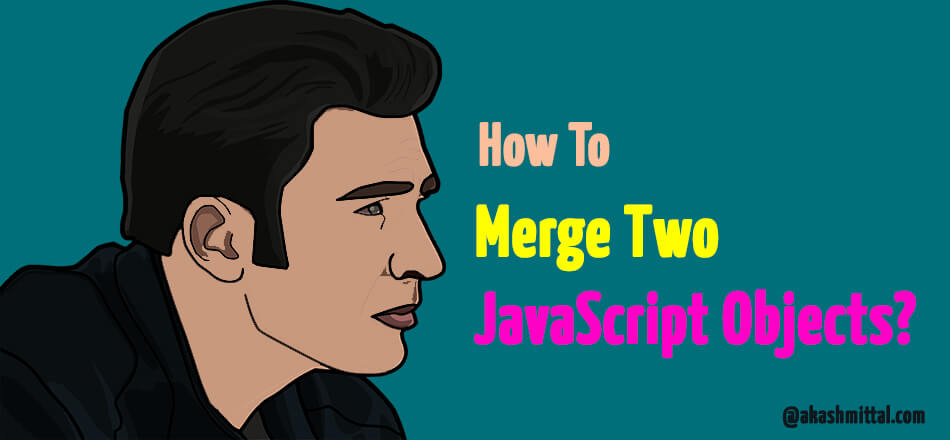 combine and merge two javascript objects
