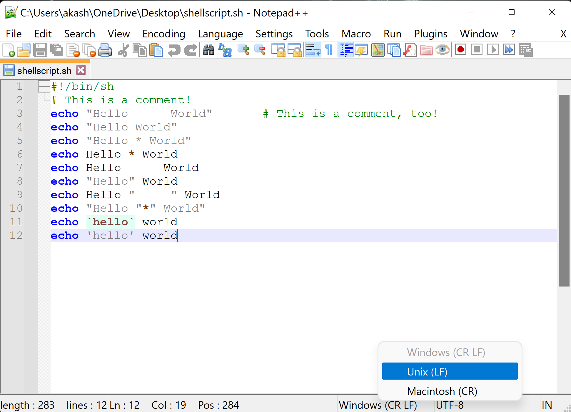  'r' command not found bash script Code Example