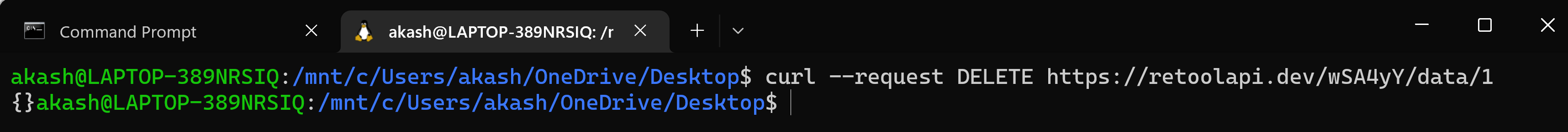 Curl Request Example Php